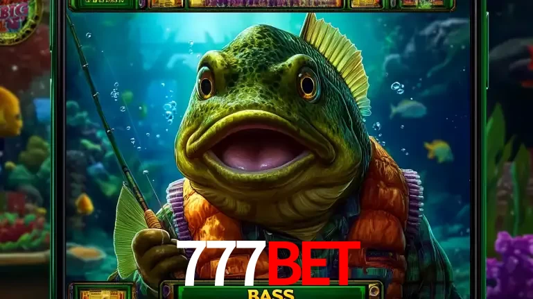 Personagem de peixe pescador do popular jogo de slot com tema de pescaria, uma das emocionantes opções de caça-níqueis para jogar e ganhar no cassino 777BET.